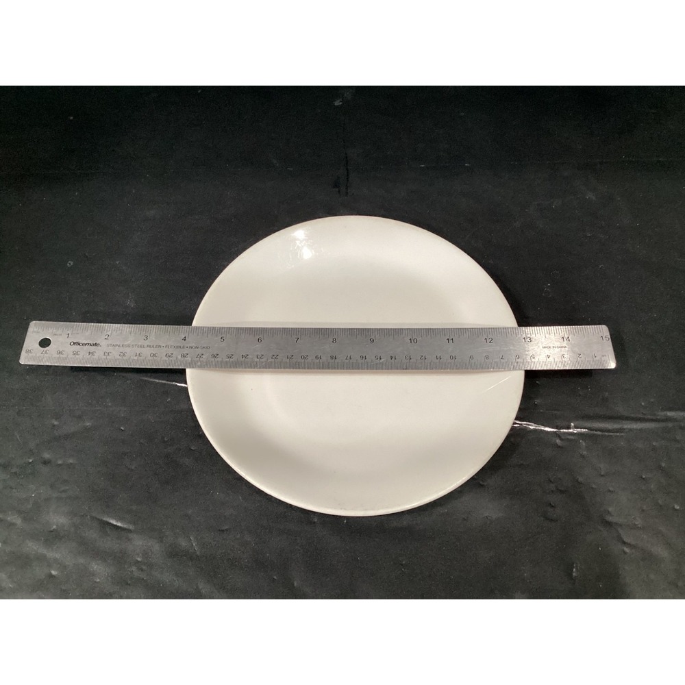 Syracuse China Syralite White Dinner Plate Vintage Restaurant Ware